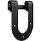 Ekena Millwork Premium Horseshoe Roller Hanger w/ Bolts for Barn Door for 1 3/4" Doors, Matte Black GB60014R2MB - alternate 3